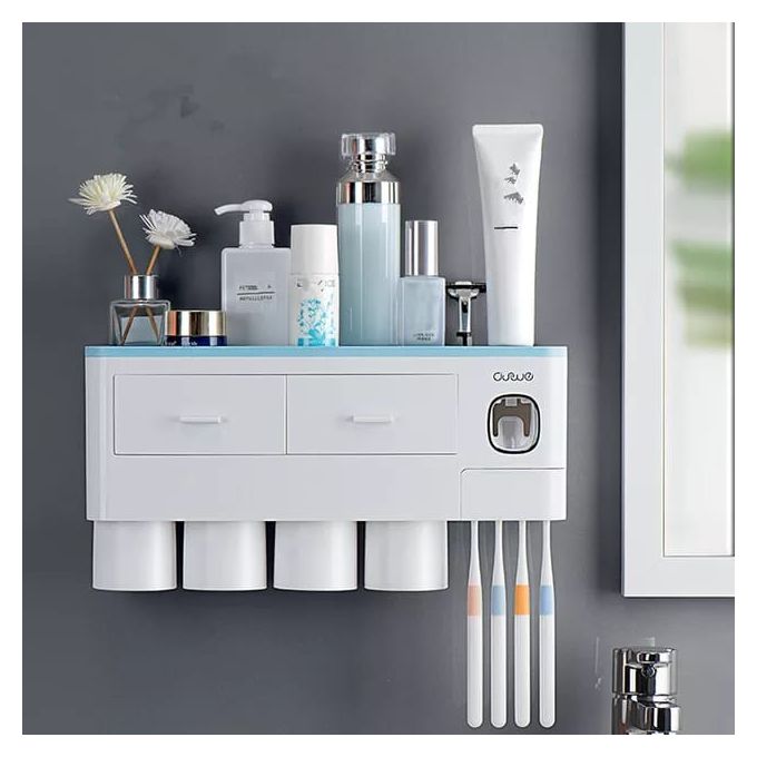 4cup toothpaste dispenser