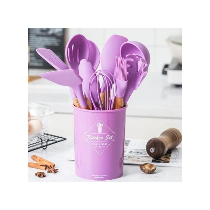 Silicon Nonstick Cooking Spoons